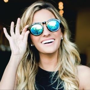 Diff Dime II mirrored sunglasses